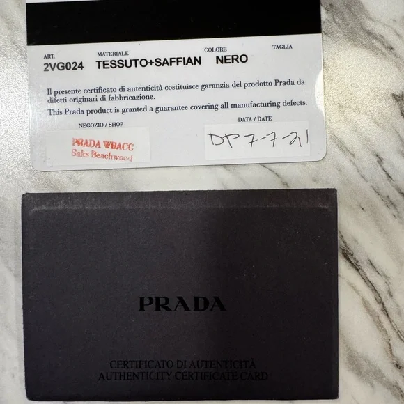 Authentic Prada Black Nylon and Saffiano Leather Shoulder/Messenger/Tote Bag - Picture 12 of 13